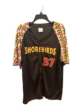 Adley Rutschman Delmarva Shorebirds Minor League SGA Baseball Jersey 2XL Black